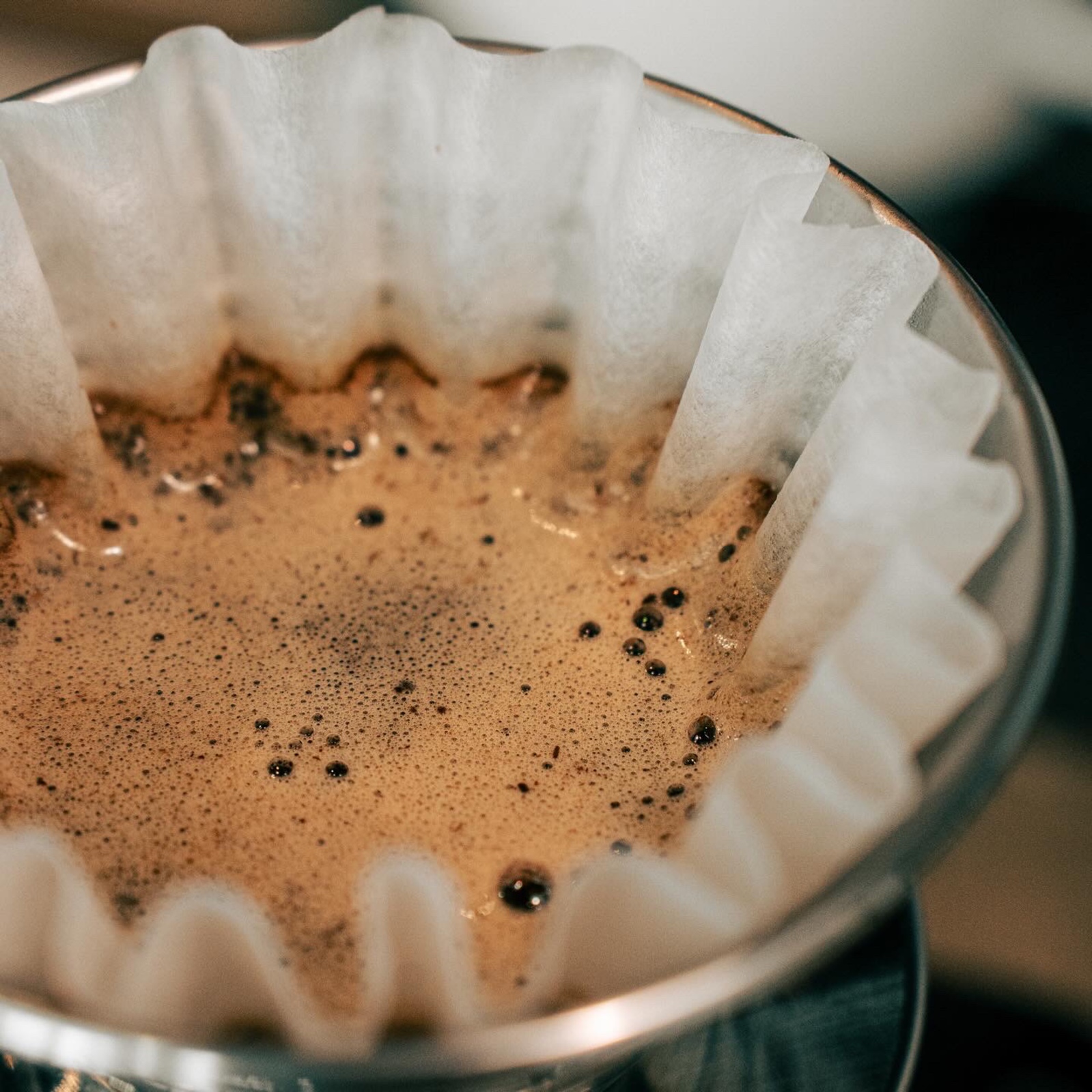 Preparación de una colada de café en 404